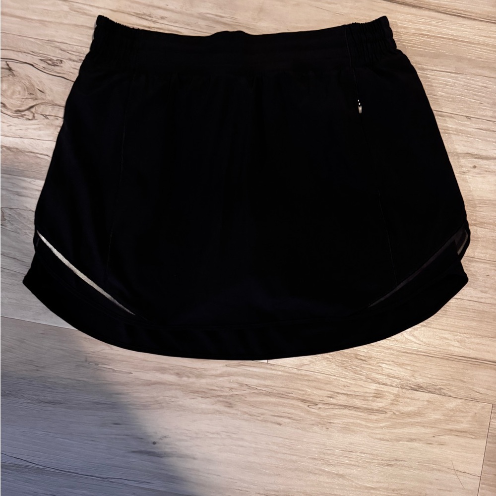 Lululemon Athletica Black Mini Skirt